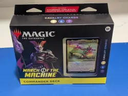 MTG March of The Machine Commander Deck Calvary Charge Plus CM set booster pack - Image 5