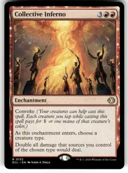 Collective Inferno 132 NM MTG Lorwyn Eclipsed Magic - Image 1