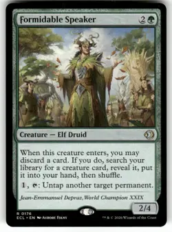 Formidable Speaker 176 NM MTG Lorwyn Eclipsed Magic - Image 1