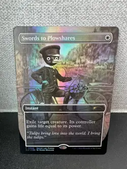 FOIL Swords to Plowshares Magic Con Amsterdam EXCLUSIVE Magiccon | IN HAND - Image 1