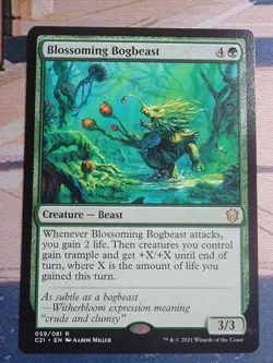Blossoming Bogbeast - Commander 2021 - C21 - NM - MTG - Image 1