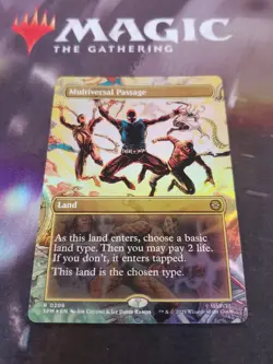 Mtg. Multiversal Passage. Foil Borderless. Marvel's Spider-Man. Pack Fresh - Image 1