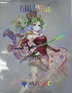 MTG x Final Fantasy Promo Poster Tina Foil Magic The Gathering 2025 Original - Image 1