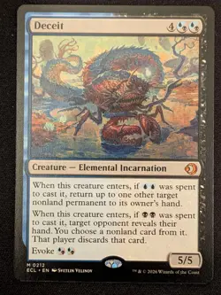 Deceit Lorwyn Eclipsed Regular NM - Image 1
