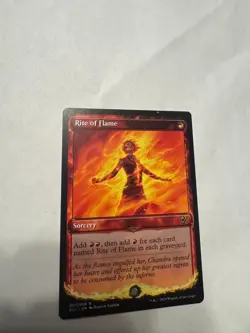 Magic the Gathering Rite of Flame Signature Spellbook Sorcery - Image 1