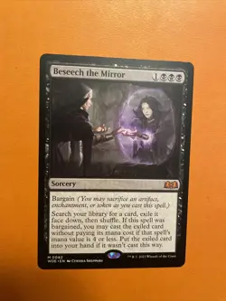 MTG - Beseech the Mirror - Wilds of Eldraine - NM/MT - Brandy New! - Image 1