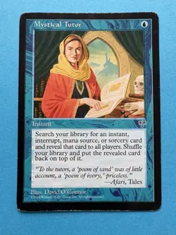Mirage Mystical Tutor MTG Magic the Gathering LP - Image 1