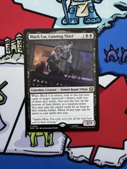 Black Cat, Cunning Thief x1 Mtg Marvel’s Spider-Man - Image 1