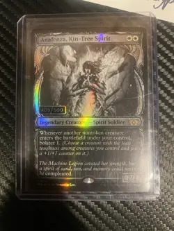 MTG Anafenza, Kin-Tree Spirit (Serial Numbered) - March of the Machine 409/500 - Image 1