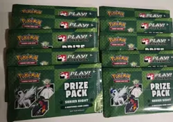 10x - Play! Pokemon Prize Pack Series 8 *SEALED* Promo Packs - Image 1