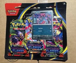 Pokemon TCG Mega Evolution Phantasmal Flames 3 Pack Blister Sneasel Promo NEW 🔥 - Image 1
