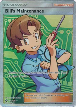 Bill's Maintenance - 162/168 - Full Art Ultra Rare NM, English Pokemon Celestial - Image 1