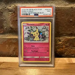 PSA 9 Mimikyu Holo #SM163 2019 Pokemon Sun & Moon Black Star Promo 136319118 - Image 1