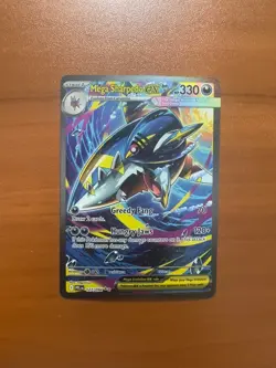 2025 Pokemon Phantasmal Mega Sharpedo ex Special Illustration Rare #127/094 - Image 1