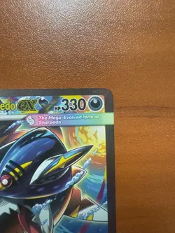 2025 Pokemon Phantasmal Mega Sharpedo ex Special Illustration Rare #127/094 - Image 2