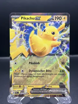 Pokemon Pikachu ex | Deutsch 063/193 Entwicklungen in Paldea | Near Mint - Image 1