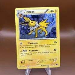 Jolteon 37/108 Pokemon - Dark Explorers Regular LP - Image 1