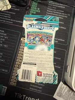 Pokemon Black & White Plasma Freeze Sleeved Booster Pack (Deoxys Art) Sealed R - Image 5