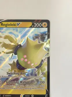 Pokemon TCG Regieleki V SWSH280 - Black Star Promo Crown Zenith - Image 3