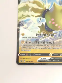 Pokemon TCG Regieleki V SWSH280 - Black Star Promo Crown Zenith - Image 4