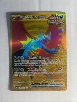 Pokemon: 1x Roaring Moon ex - 262/182 - Hyper Rare - NM SV Paradox Rift - Image 2