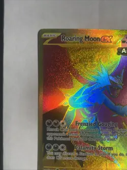 Pokemon: 1x Roaring Moon ex - 262/182 - Hyper Rare - NM SV Paradox Rift - Image 3