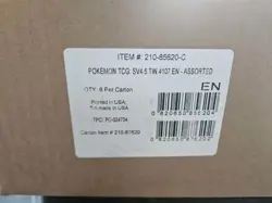 Pokemon TCG - Paldean Fates Tin Set (2 of each design) - Case of 6 SEALED - Image 2