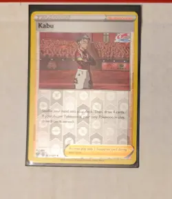 Pokemon - Kabu - 163/189 - Reverse Holo -Uncommon - Darkness Ablaze-NM/M - Image 1