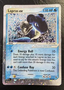 Lapras EX 99/109 Ruby Sapphire Holo Pokemon TCG - Image 1