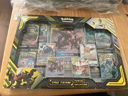Pokemon Umbreon & Darkrai GX Tag Team Espeon Deoxys Powers Collection sealed - Image 1
