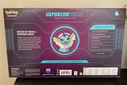 Pokemon Vaporeon VMAX Premium Collection Box Sealed - Image 2