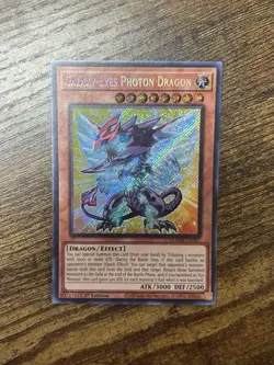 Yugioh! Galaxy-Eyes Photon Dragon - BLMM-EN007 - Secret Rare - 1st Edition Near - Image 1