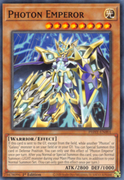 Photon Emperor - PHHY-EN001 - Common - 1st Edition - Lightly Played - Image 1