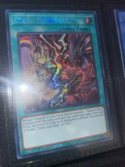 Yu-Gi-Oh TCG Stake Your Soul! WISU-EN023 1st Edition - Image 1