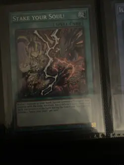 Yu-Gi-Oh TCG Stake Your Soul! WISU-EN023 1st Edition - Image 2
