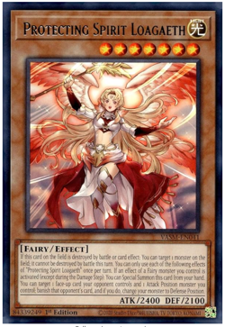 Yu-Gi-Oh! - Protecting Spirit Loagaeth - VASM-EN041 - Rare - 1st Edition - NM/M - Image 1