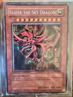 Slifer the Sky Dragon - YMA-EN001 (Limited Edition), the Yu-Gi-Oh! Movie promo - Image 1