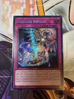 Yugioh Dominus Impulse MP25-EN116 1st Edition Prismatic Secret Rare NM - Image 1