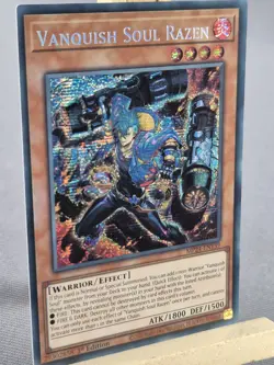 Vanquish Soul Razen MP24-EN139 Prismatic Secret Rare 1st Edition Yu-Gi-Oh! TCG - Image 3
