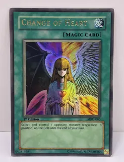 Yu-Gi-Oh! TCG Change of Heart Metal Raiders MRD-060 1st Edition Ultra Rare - Image 1