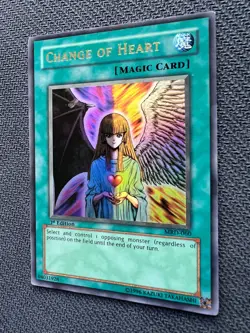 Yugioh Change of Heart 1st Edition Ultra Rare MRD-060 NM - Image 3