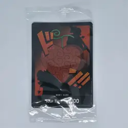 One Piece Devil Fruit Vol. 3 Trafalgar Law Don!! Card Sealed WITH SLEEVES - Image 2