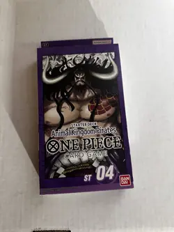 One Piece Card Game ST-04 Starter Deck ENGLISH Sealed New Animal Kingdom - Image 1
