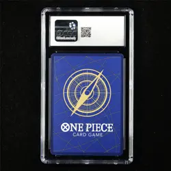 CGC 10 GEM MINT 2025 One Piece CHN Shanks OP09-004 SR - Image 3