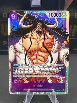 Kaido ST04-003 Super Rare Animal Kingdom Pirates One Piece TCG - Image 1