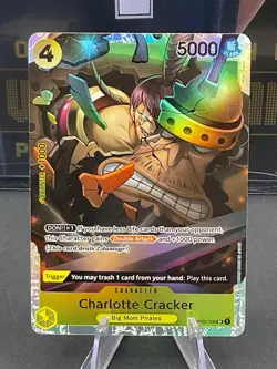 Charlotte Cracker OP03-108 One Piece TCG Pillars Of Strength SR - Image 1