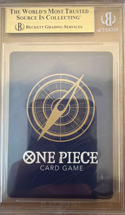 BGS 10 PRISTINE One Piece Monkey D. Luffy Promo ST21-014 Shonen Jump - Image 2