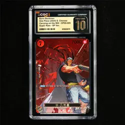 CGC 10 PRISTINE 2025 One Piece CHN Benn Beckman OP09-009 SR - Image 1