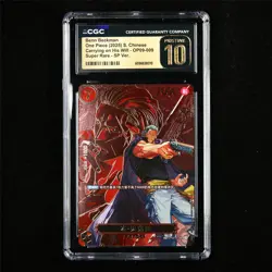 CGC 10 PRISTINE 2025 One Piece CHN Benn Beckman OP09-009 SR - Image 2