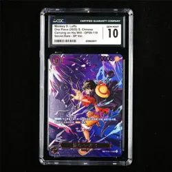 CGC 10 GEM MINT 2025 One Piece CHN Monkey D.Luffy OP09-119 SEC - Image 2